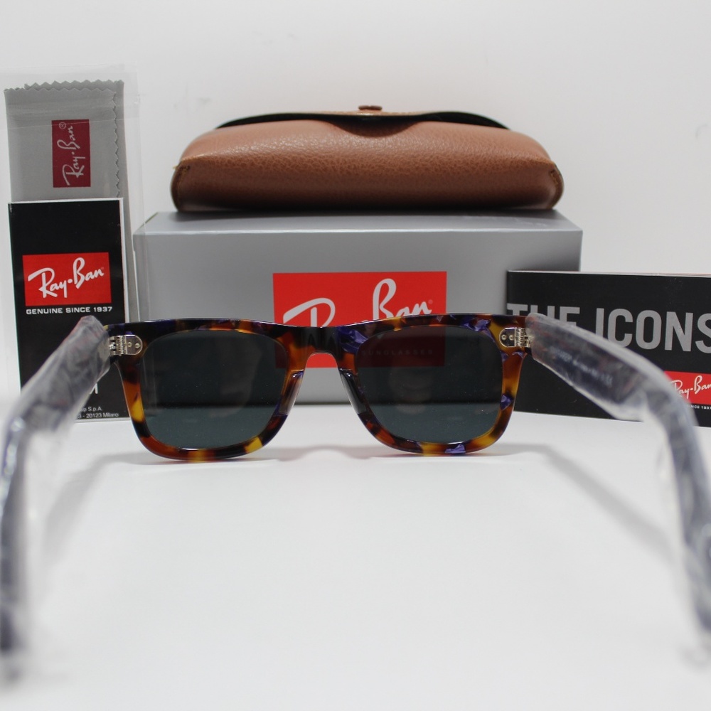 RAY-BAN 2140 1158/R5 FLECK EDITION WAYFARER - Picture 7 of 7